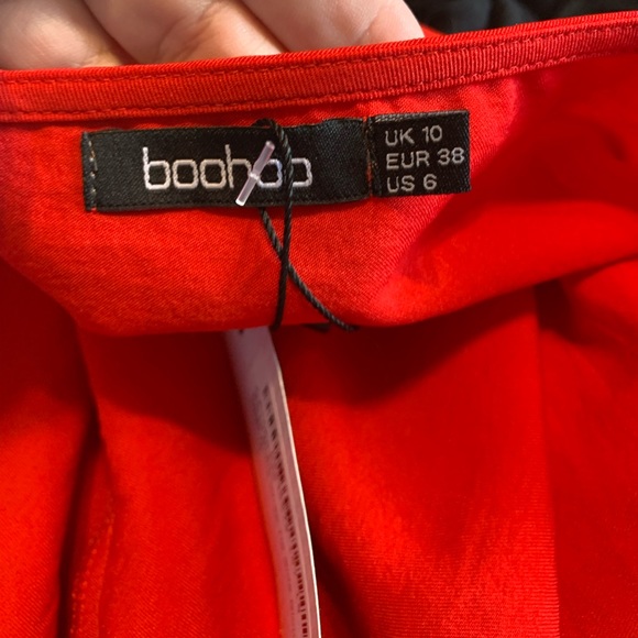 NWT True Red “Paige” Ruffle Wrap Blouse - Picture 5 of 9